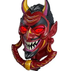 Vintage Devil Door Knocker - Decorations -Spirit Spooky Store 01540442 c