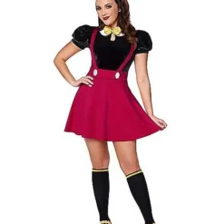 Adult Mickey Mouse Dress Costume - Mickey And Friends