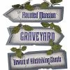 The Haunted Mansion Graveyard Sign - Disney