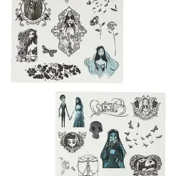 Corpse Bride Temporary Tattoos
