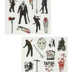 Friday The 13th Temporary Tattoos