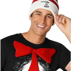 Adult Cat In The Hat Costume Kit - Dr. Seuss -Spirit Spooky Store 01543123 c