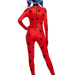 Adult Miraculous Ladybug Catsuit Costume 6 Adult Miraculous Ladybug Catsuit Costume -Spirit Spooky Store 01545060 c