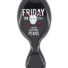 Friday The 13th Mini Hairbrush