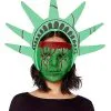 EL Wire LED Lady Liberty Half Mask - The Purge