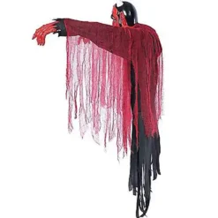 4 Ft Light-Up Hanging Vintage Devil Decoration -Spirit Spooky Store 01546365 c