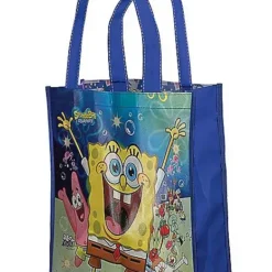SpongeBob Character Tote Bag - SpongeBob SquarePants 5 SpongeBob Character Tote Bag - SpongeBob SquarePants -Spirit Spooky Store 01546514 c