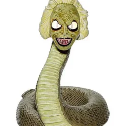 Light-Up LED Beetlejuice Snake Statue