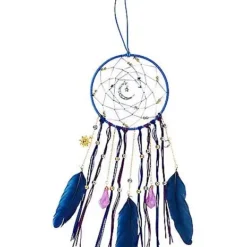 Blue And Purple Dream Catcher