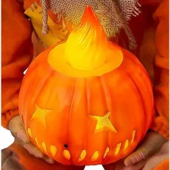 Light-Up Sitting Sam Doll - Trick 'r Treat -Spirit Spooky Store 01547397 g