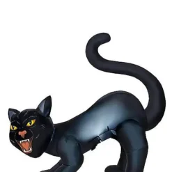 4 Ft Light-Up Scary Cat Inflatable - Decorations -Spirit Spooky Store 01547488 c