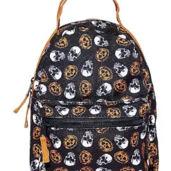 Skull And Pumpkin Mini Backpack