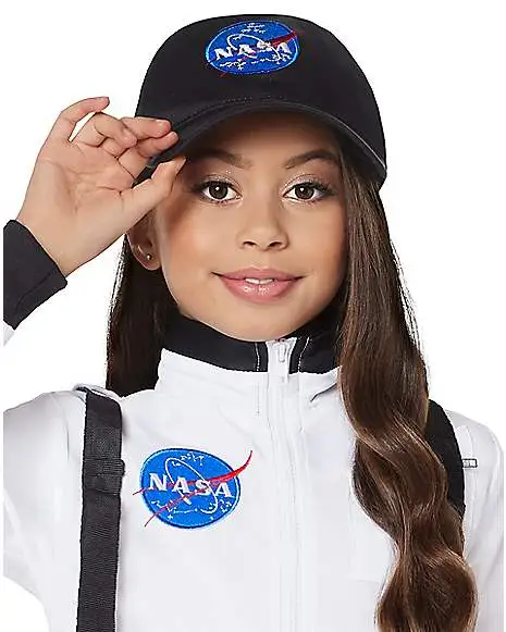 Kids White NASA Jumpsuit Costume 3 Kids White NASA Jumpsuit Costume - Image 3