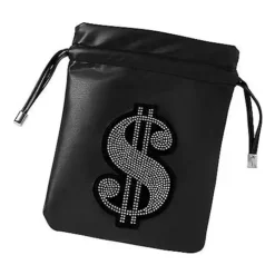 Rhinestone Money Bag