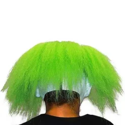 Neon Green Hair Clown Full Mask 6 Neon Green Hair Clown Full Mask -Spirit Spooky Store 01551944 c
