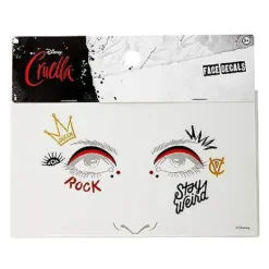 Cruella Face Decals - Disney Cruella -Spirit Spooky Store 01552801 c
