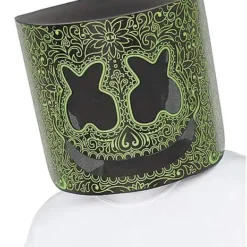 Day Of The Dead Marshmello Half Mask