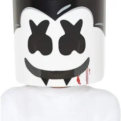 Kids Vampire Marshmello Half Mask