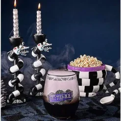 Till Death Us Do Part Stemless Glass - Beetlejuice -Spirit Spooky Store 01557636 c