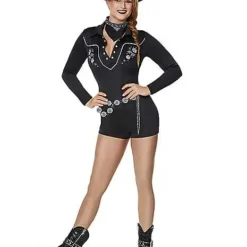 Adult Western Cutie Romper Costume