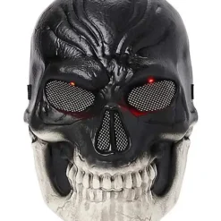 Light-Up Dark Skeleton Mask 8 Light-Up Dark Skeleton Mask -Spirit Spooky Store 01558808 c