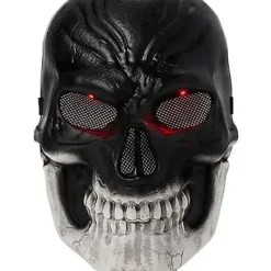 Light-Up Dark Skeleton Mask 11 Light-Up Dark Skeleton Mask -Spirit Spooky Store 01558808 f