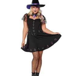Adult Black Magic Witch Costume