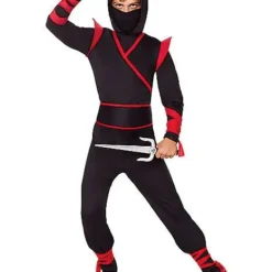 Kids Dark Ninja Costume