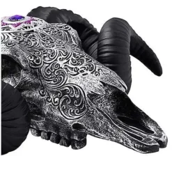 Mystical Arts Ram Head Sign -Spirit Spooky Store 01564475 c