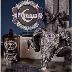 Mystical Arts Ram Head Sign -Spirit Spooky Store 01564475 d