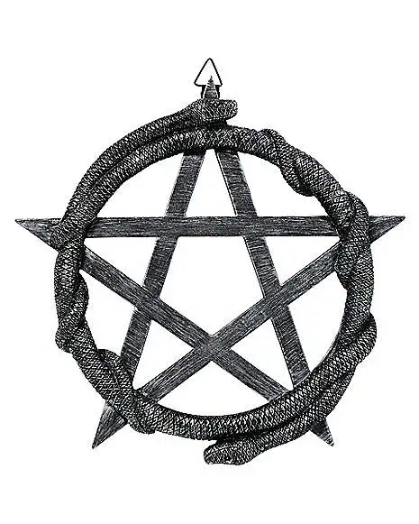 Mystical Arts Pentagram Snake Sign 1 Mystical Arts Pentagram Snake Sign