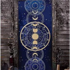 Moon Phases Door Cover
