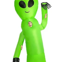 Kids Wavy Arms Alien Inflatable Costume