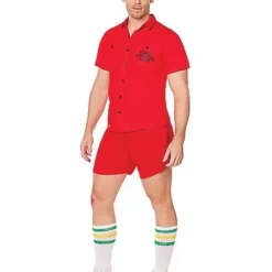 Adult Camp Crystal Lake Button Down Shirt - Friday The 13th -Spirit Spooky Store 01565647 c