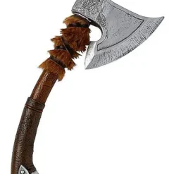 Faux Fur Viking Axe