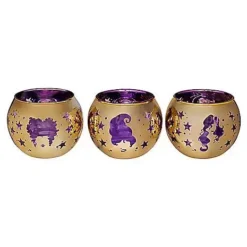 Hocus Pocus Tea Light Candle Holder Set 3 Pack - Disney