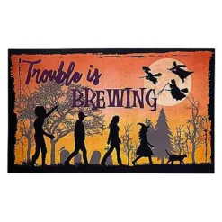 Trouble Is Brewing Doormat - Hocus Pocus