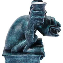 The Haunted Mansion Gargoyle Candle Holder - Disney -Spirit Spooky Store 01567965 c
