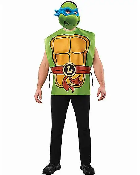 Adult Leonardo Teenage Mutant Ninja Turtles Costume Kit - Ben Cooper 3 Adult Leonardo Teenage Mutant Ninja Turtles Costume Kit - Ben Cooper - Image 3