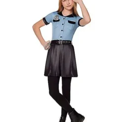 Kids Police Dress Costume