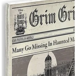 Newspaper Sign - Haunted Mansion 7 Newspaper Sign - Haunted Mansion -Spirit Spooky Store 01571215 d