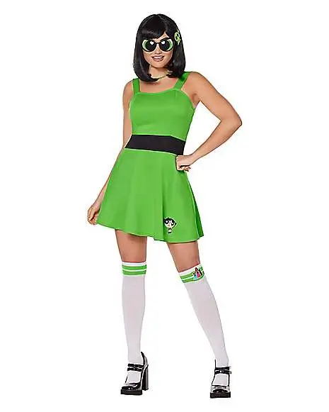 Adult Buttercup Costume - The Powerpuff Girls 1 Adult Buttercup Costume - The Powerpuff Girls