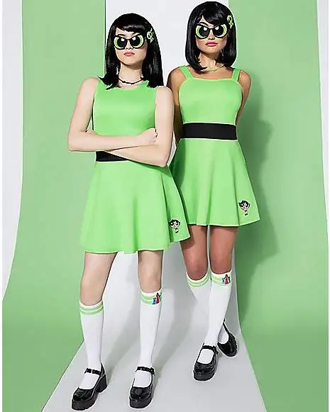 Adult Buttercup Costume - The Powerpuff Girls 3 Adult Buttercup Costume - The Powerpuff Girls - Image 3