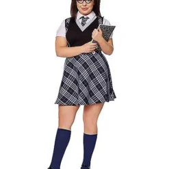 Adult Prep School Princess Costume 5 Adult Prep School Princess Costume -Spirit Spooky Store 01574177 a