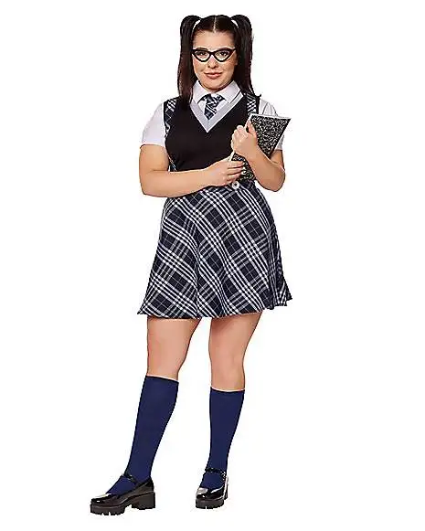 Adult Prep School Princess Costume 3 Adult Prep School Princess Costume - Image 3