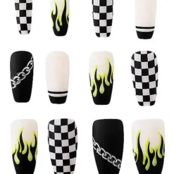 Punk Rock Press On Nails