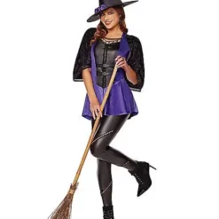 Adult Wicked Spell Caster Witch Costume