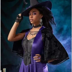 Adult Wicked Spell Caster Witch Costume 5 Adult Wicked Spell Caster Witch Costume -Spirit Spooky Store 01576958 c