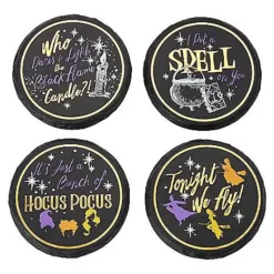 Hocus Pocus Coasters 4 Pack - Disney -Spirit Spooky Store 01577899 d