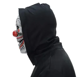Die Laughing Clown Half Mask 6 Die Laughing Clown Half Mask -Spirit Spooky Store 01579424 c